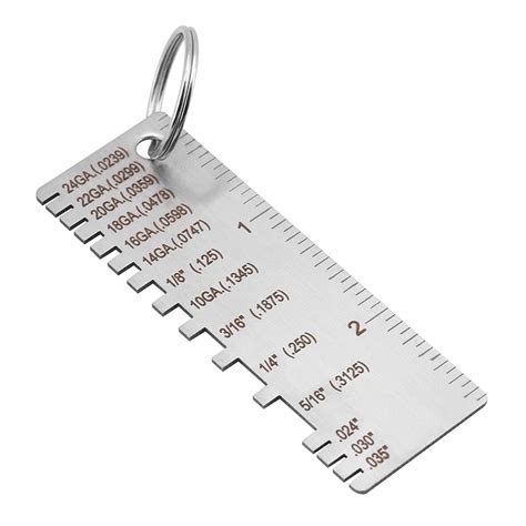 sheet metal thickness gauge tool